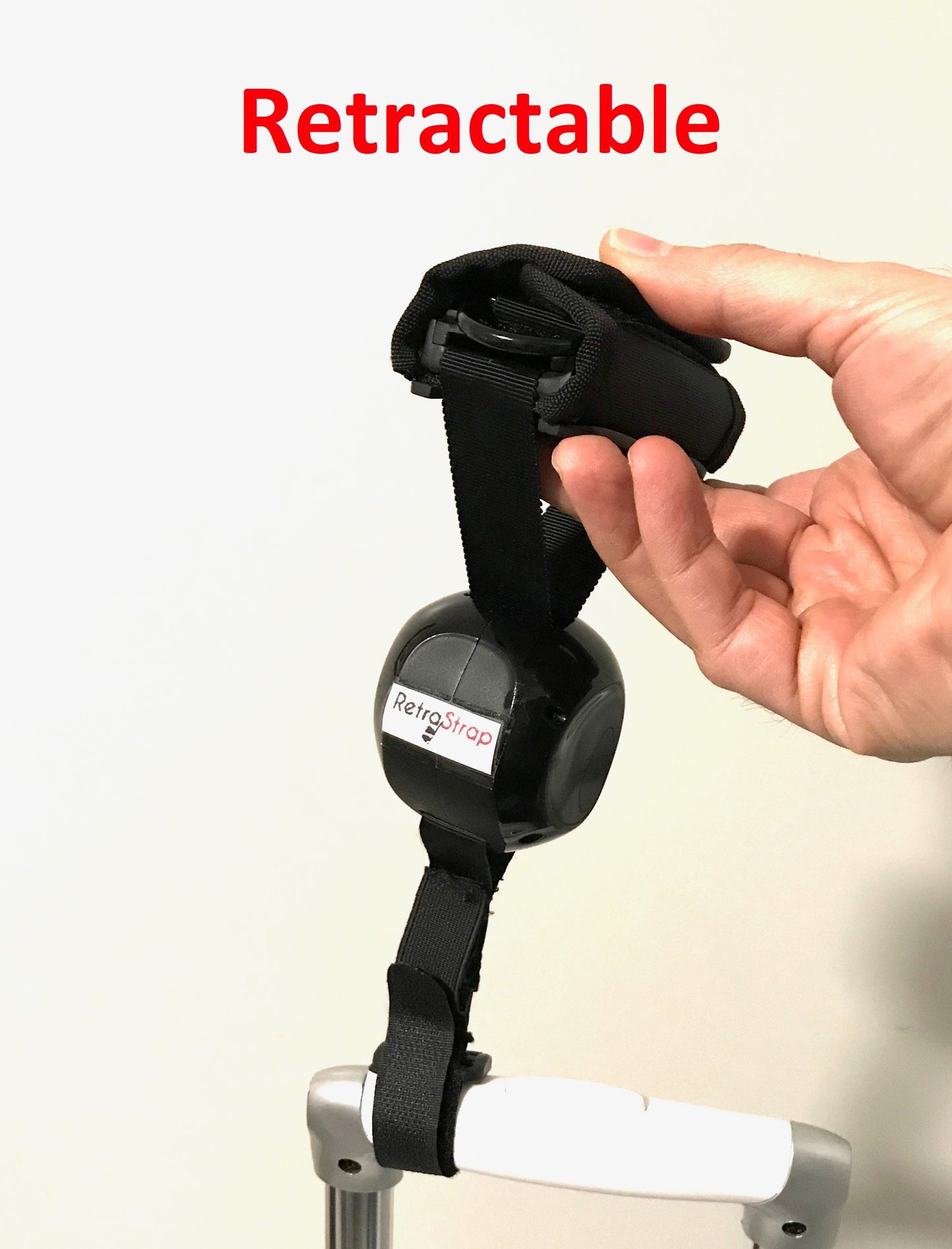 (Worldwide) RetraStrap Hands Free your carry-on luggage - Anti theft.