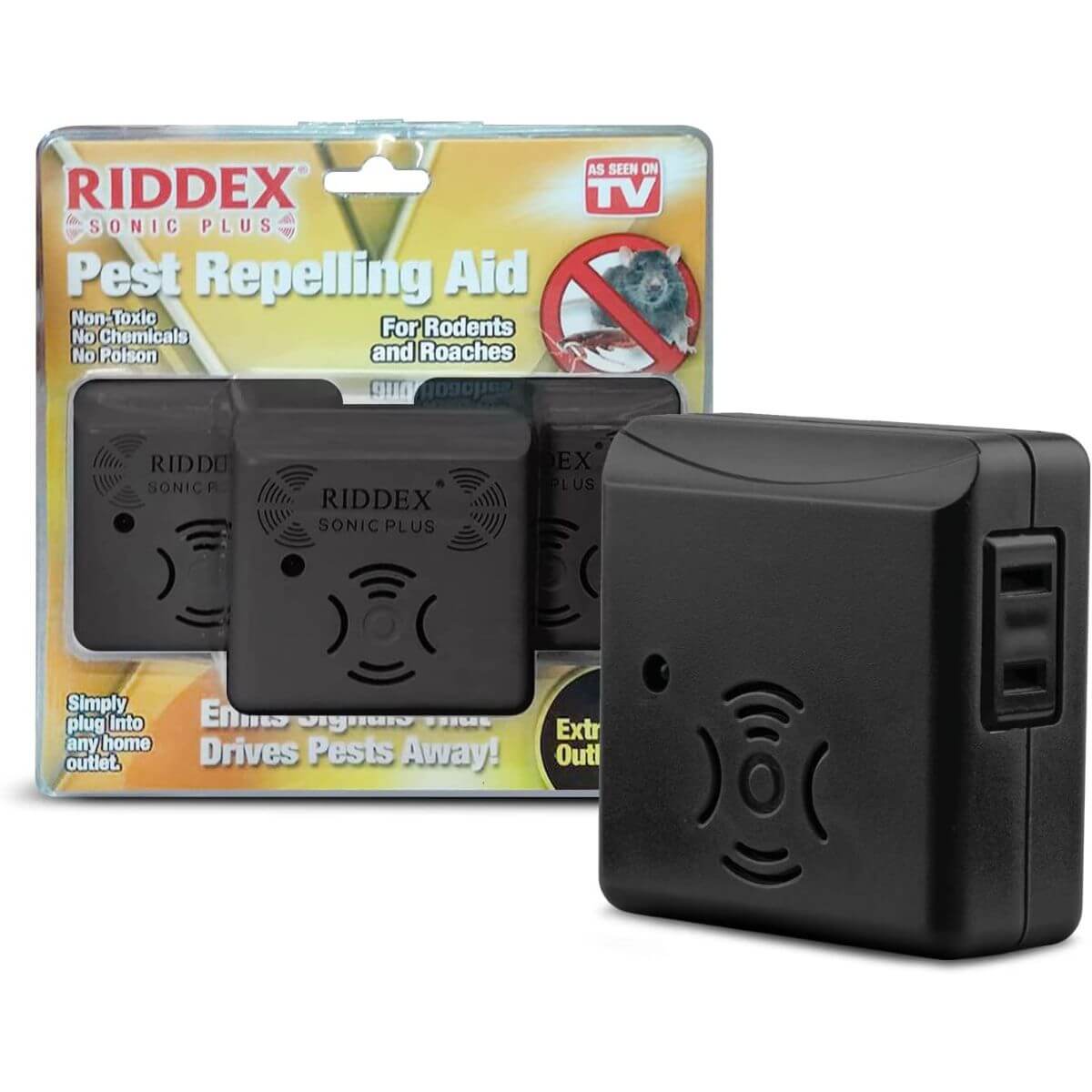Riddex® Sonic Plus Ultrasonic Pest Repeller