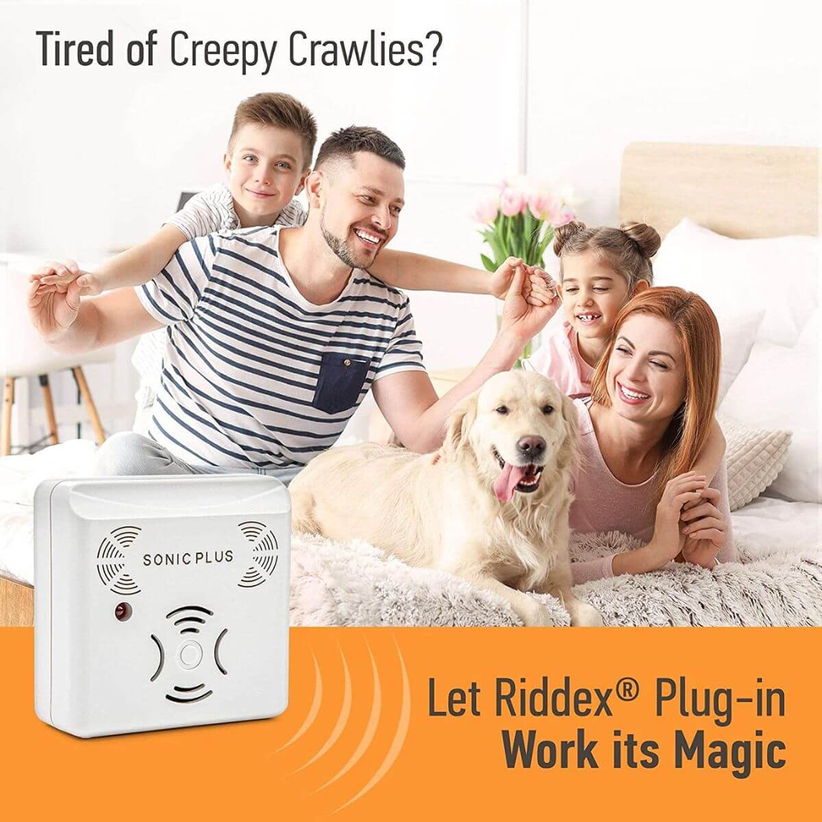 Riddex® Sonic Plus Ultrasonic Pest Repeller