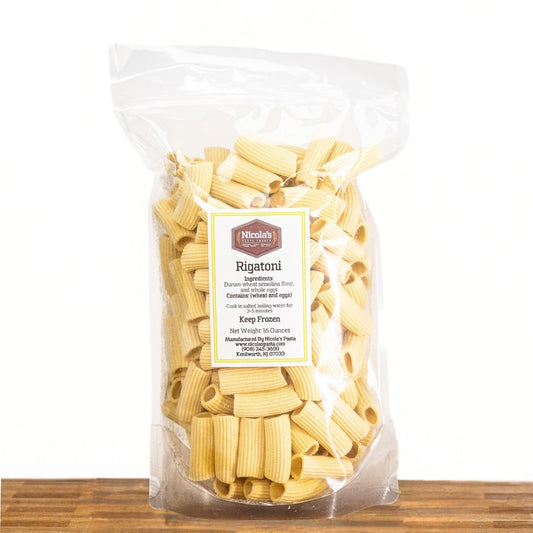 Bronze Die Fresh Rigatoni Pasta