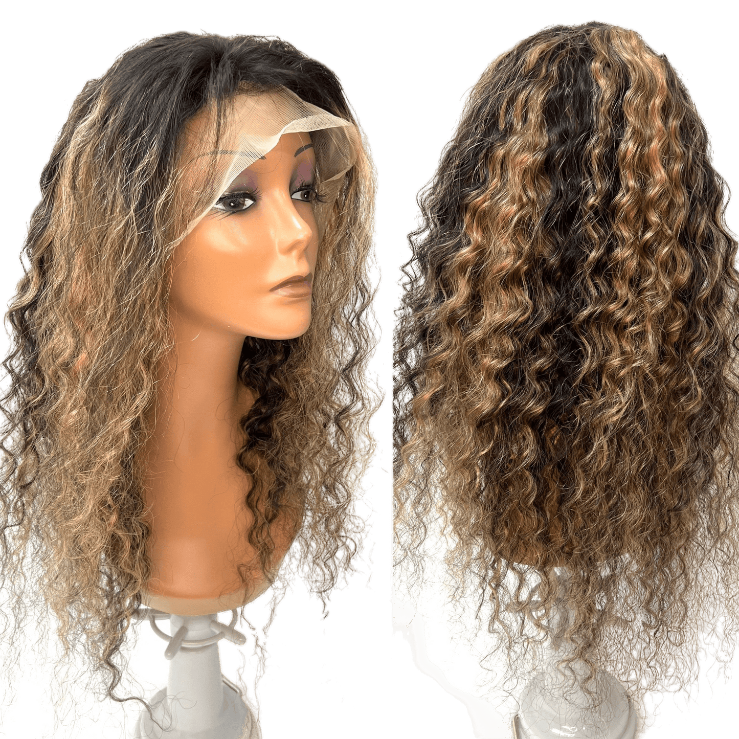 Rio Pineapple Human Hair Front Lace Wig