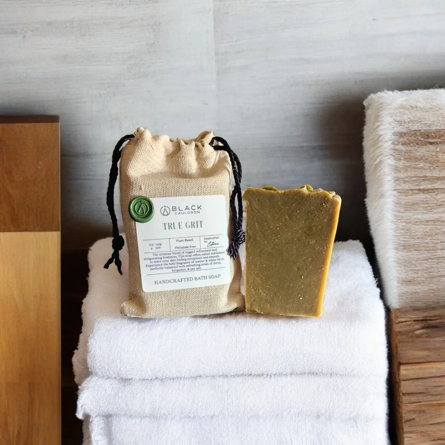 True Grit  -  Face & Body Soap