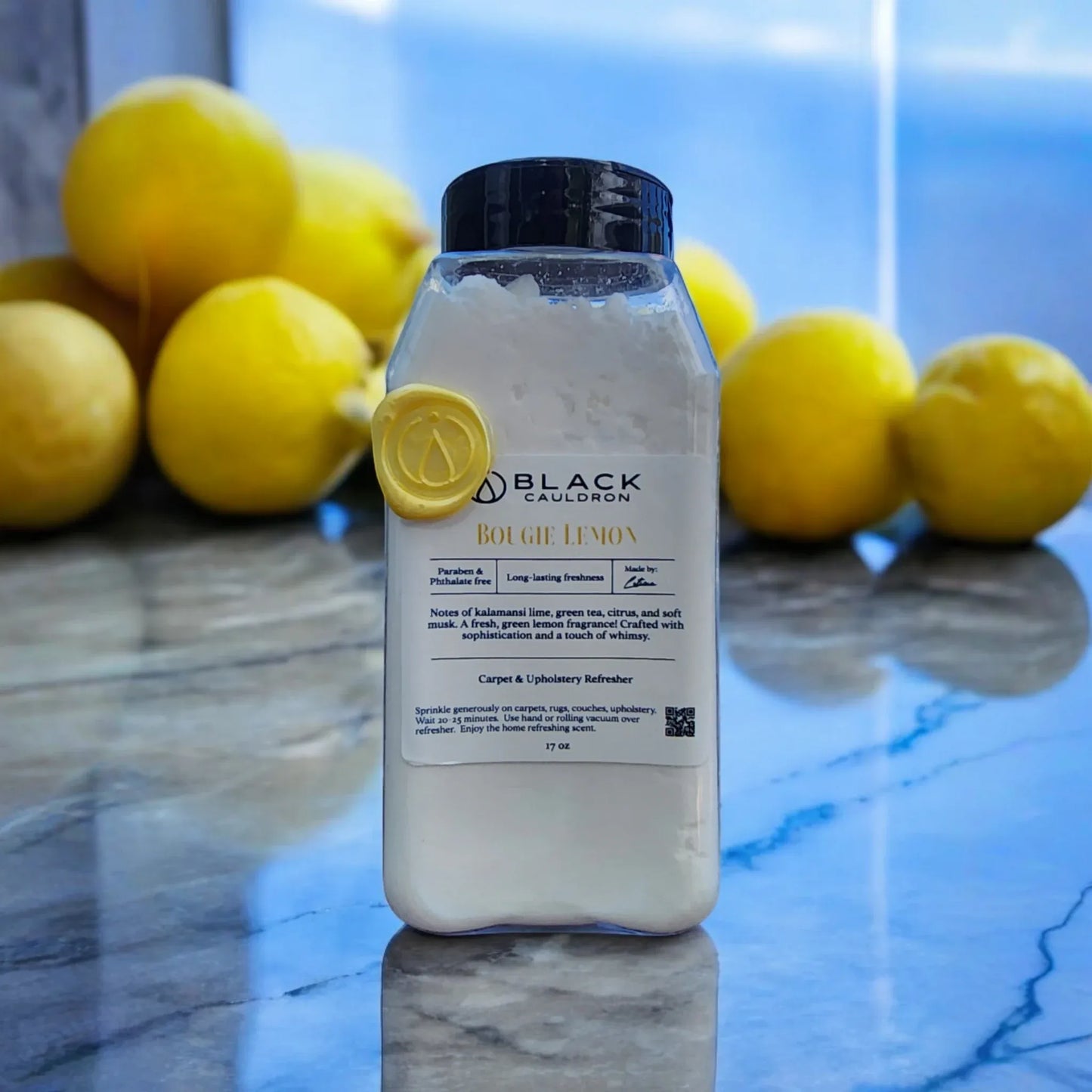 Bougie Lemon Carpet & Upholstery Refresher