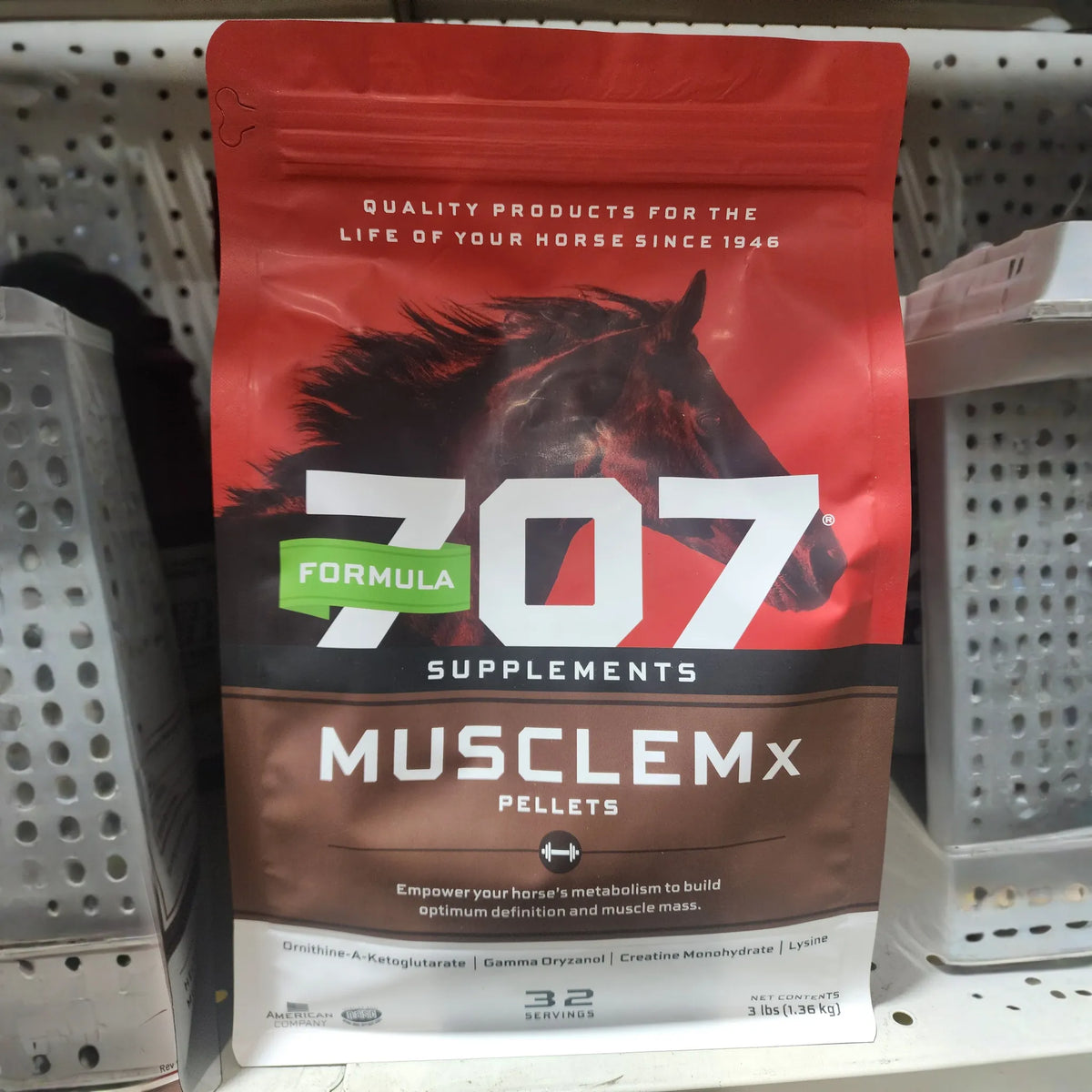 FORMULA 707 - MUSCLEMX - 3 LBS NEW PRESENTATION