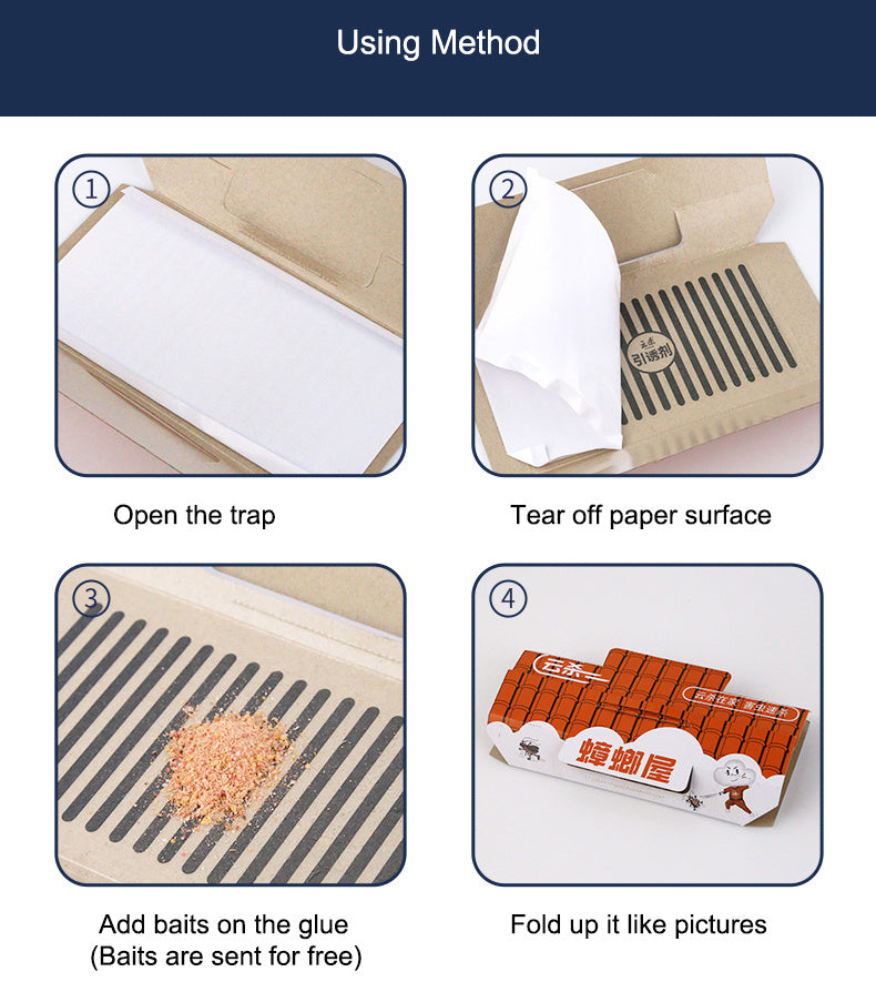 Roach Motel 10 Pack - Effective Cockroach Killer