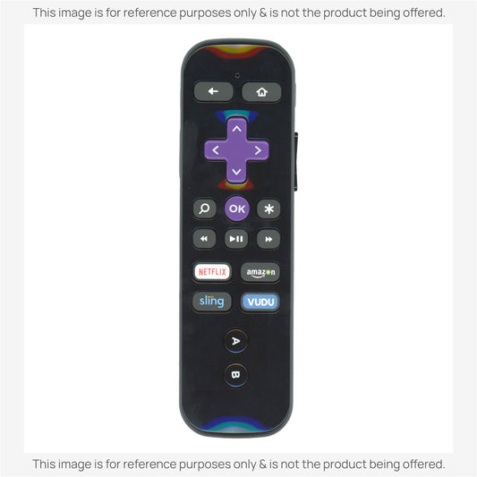 Substitute for Roku 3226000173 Streaming Remote Control [RCGZ1, NO GAME KEYS / HEADPHONE JACK]