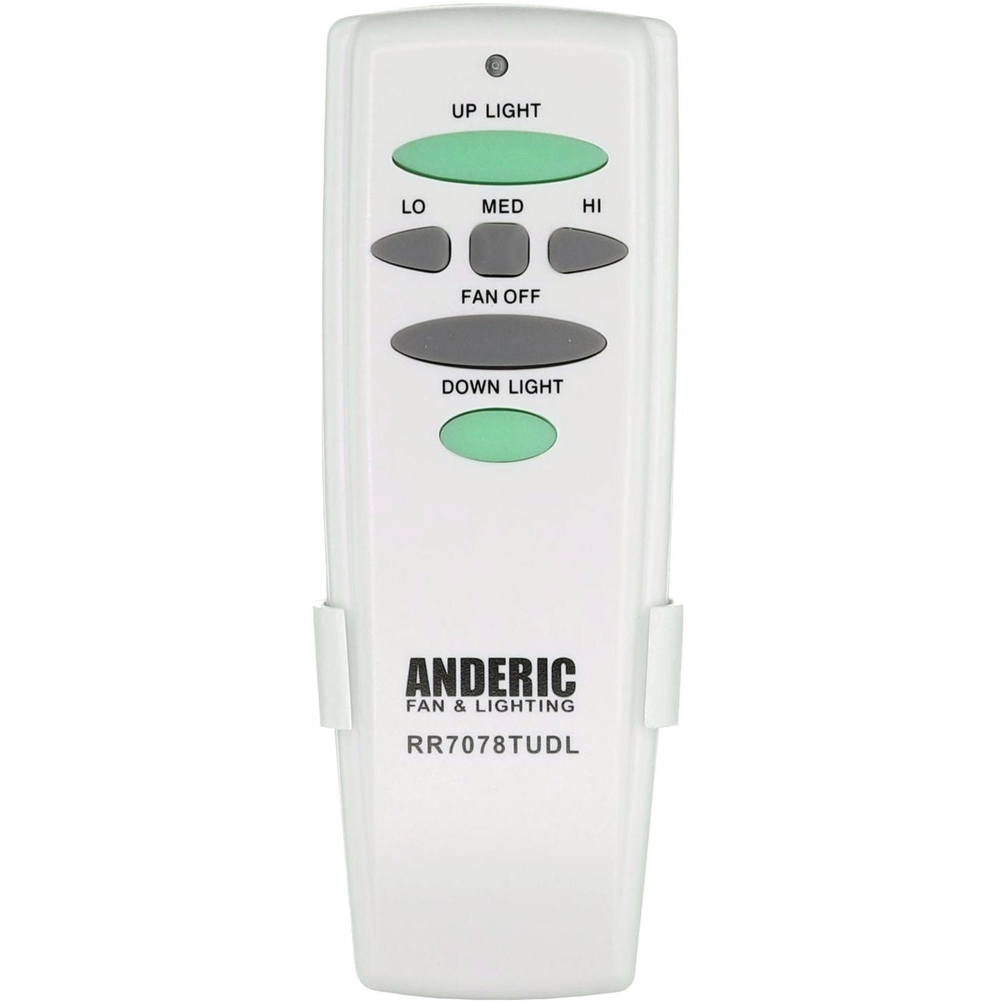 Anderic RR7078TUDL Replacement Ceiling Fan Remote Control for Hampton Bay UC7078T with Up/Down Light Keys, and Others | CHQ7078T