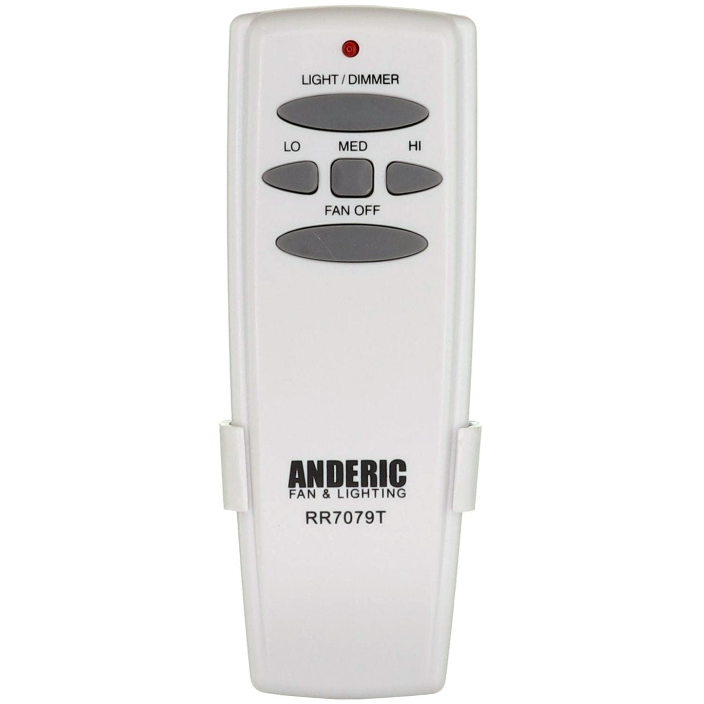 Anderic RR7079T Replacement Ceiling Fan Remote Control for Hampton Bay and others - UC7078T / FAN-HD