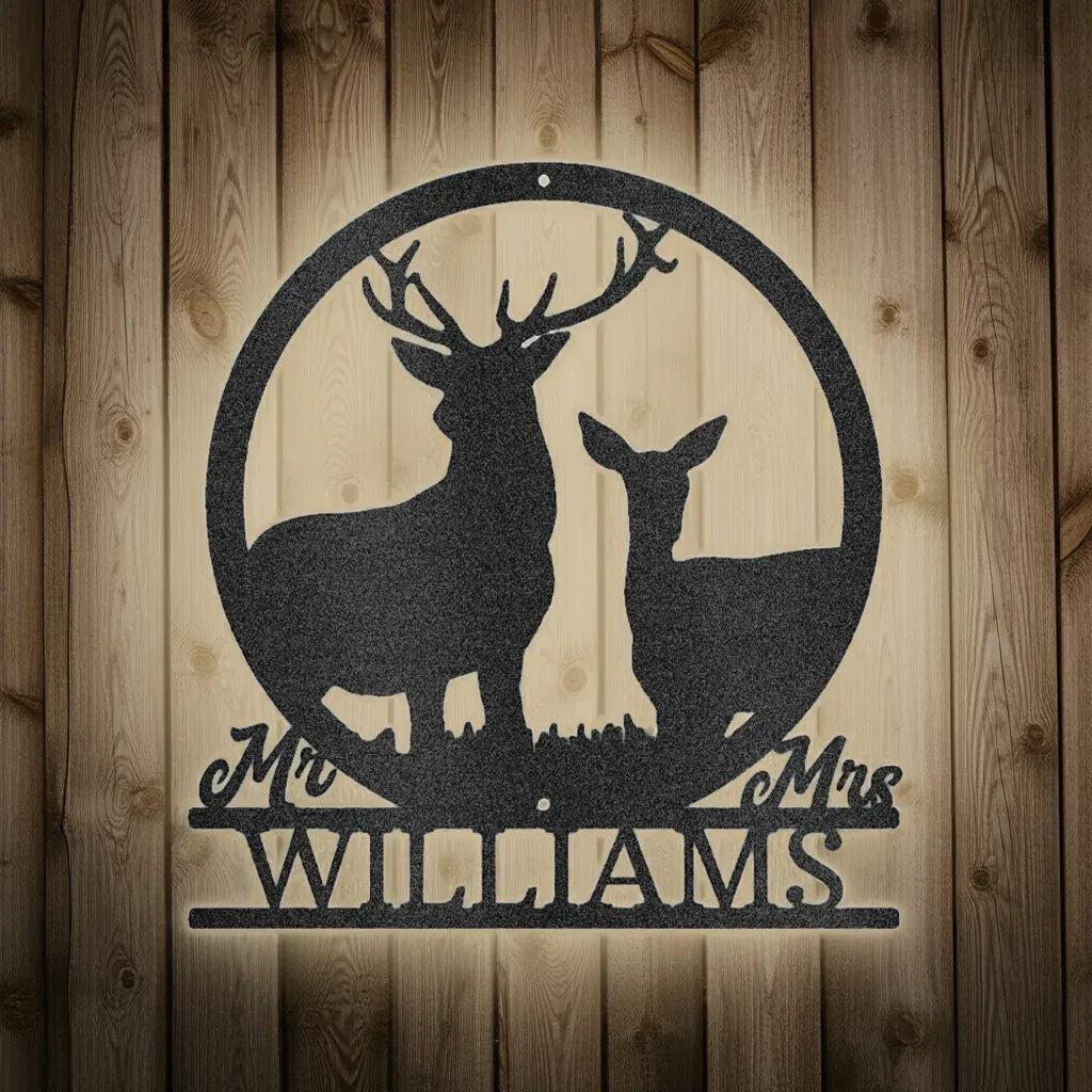 Anniversary Gift Personalized Gifts - Custom Metal Sign, Housewarming Gift