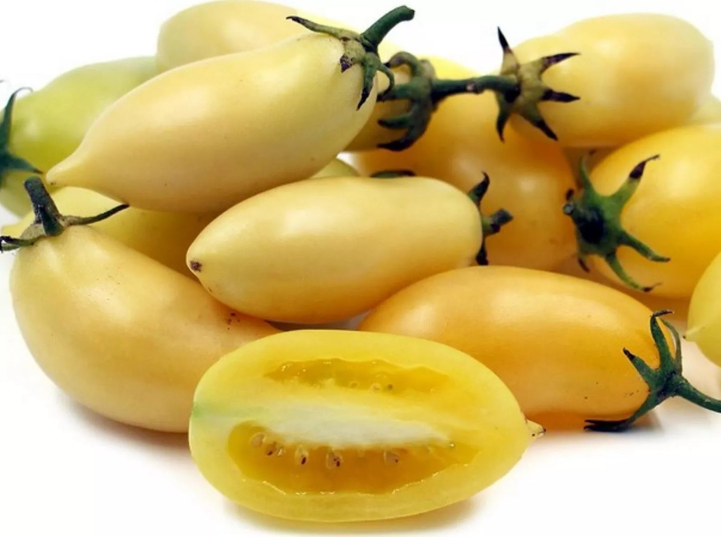 Cream Sausage Tomato Seeds - 30+ Heirloom Organic Non-GMO - Rare Variety for Home Gardening