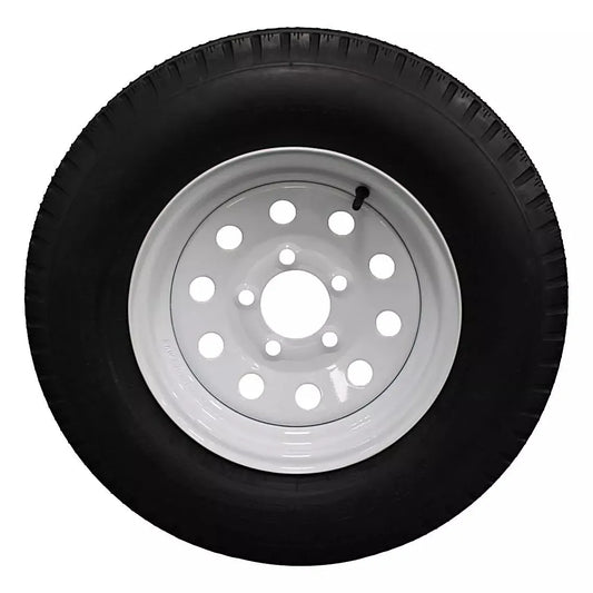 (Single Assembly) Antego Tire and Wheel Heavy-Duty 185/80D13 Highway Terrain – 8-Ply-Ply, 13.0-Inch Wheel, Designed for Secure & Stable Towing | A130454500116206ST18580D13