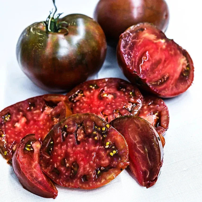 Paul Robinson Tomato Seeds - 120+ Heirloom Organic NON-GMO - Rare Variety - Perfect for Home Gardening