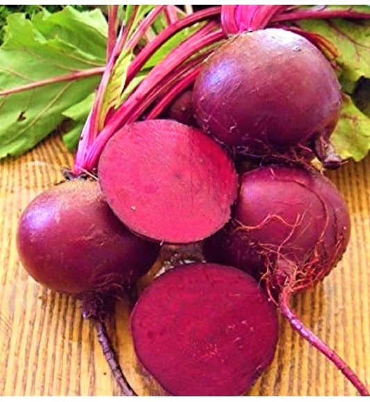 Detroit Dark Red Beet Seeds - NON-GMO 100+ Seeds - Beta vulgaris - Organic Vegetable Garden Seeds for Home Growing