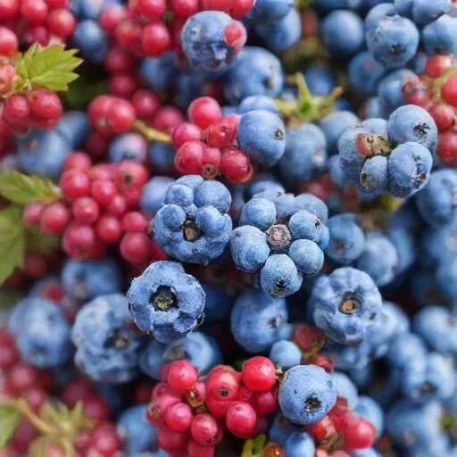 40 Tea Berry Shrub Seeds, Witherod Variety, Edible Fruits, Viburnum cassinoides, Perfect for Gardens and Landscaping
