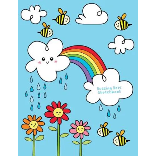 Buzzing Bees Sketchbook: Jumbo Drawing Pad For Sketching, Doodling And Coloring