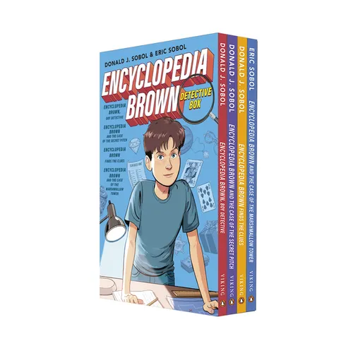 Encyclopedia Brown Detective Box Set (4-Book Box Set)