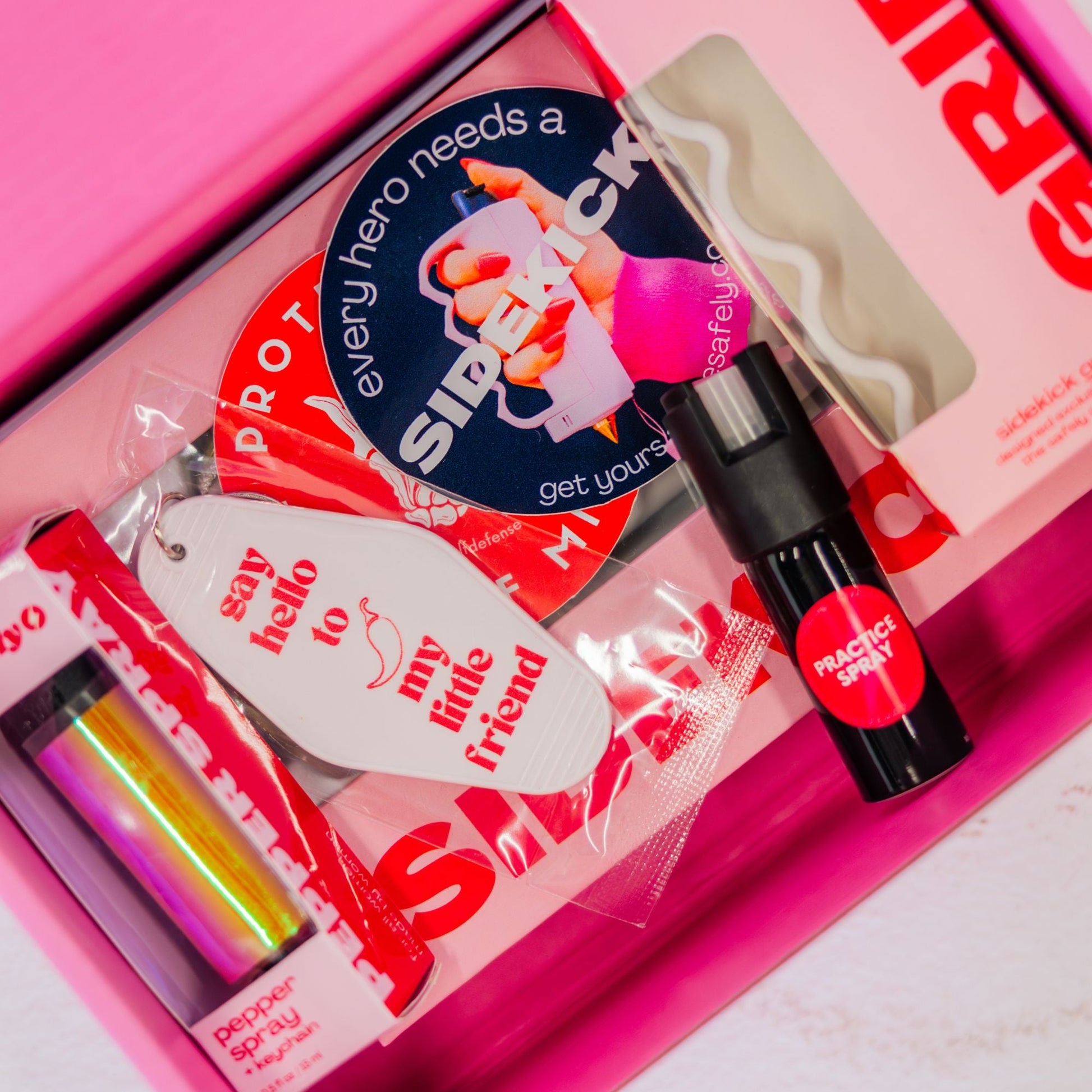 Pepper Spray + Keychain - Safely Self Defense - Little Red General Store