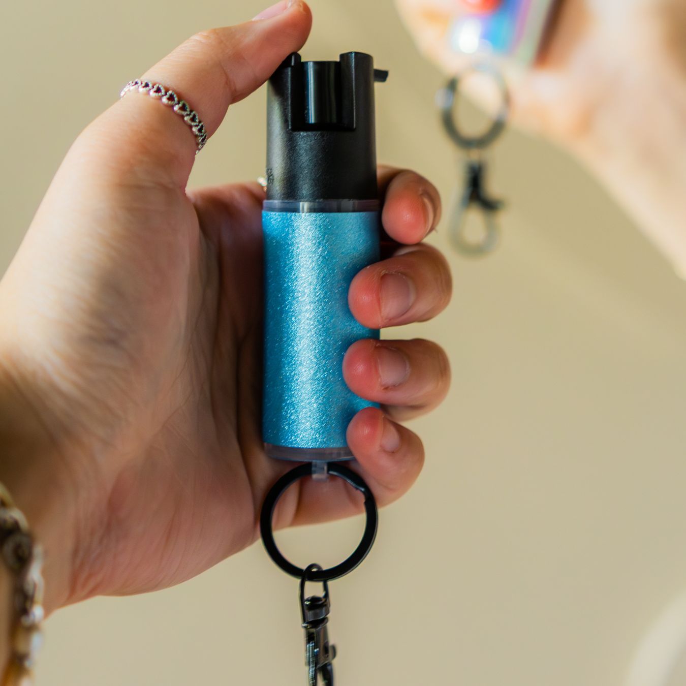Pepper Spray + Keychain - Safely Self Defense - Little Red General Store