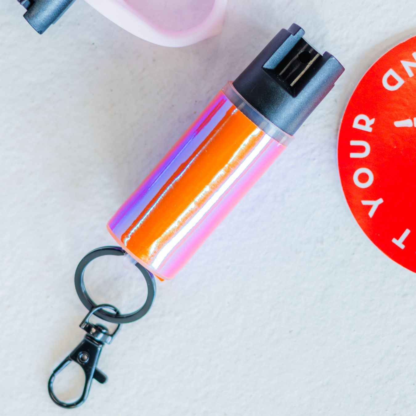 Pepper Spray + Keychain - Safely Self Defense - Little Red General Store