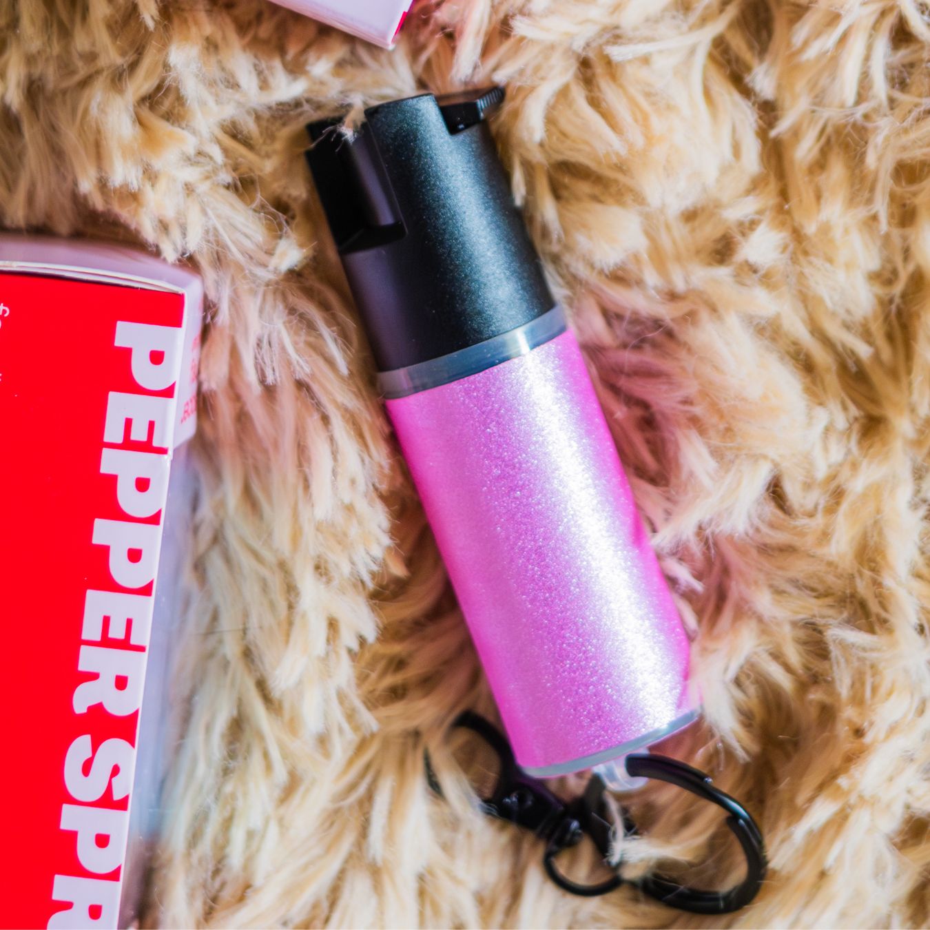 Pepper Spray + Keychain - Safely Self Defense - Little Red General Store