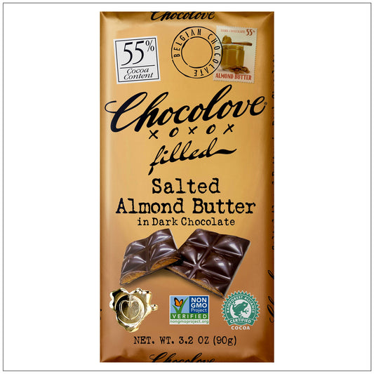 Salted Almond Butter in Dark Chocolate