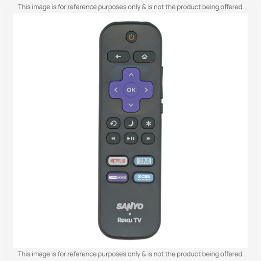Substitute for Sanyo 101018E0040 ROKU TV Remote Control [RRLF16]