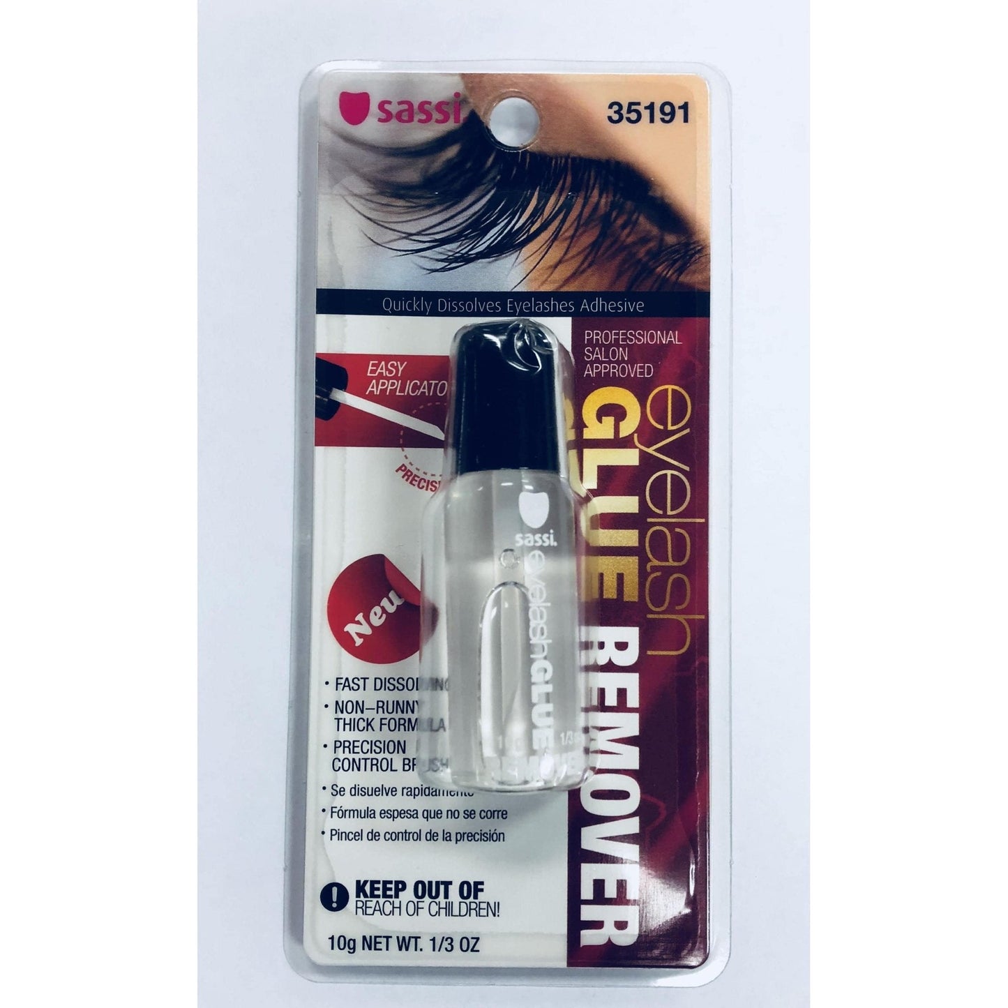 SASSI EYELASH GLUE AND REMOVER