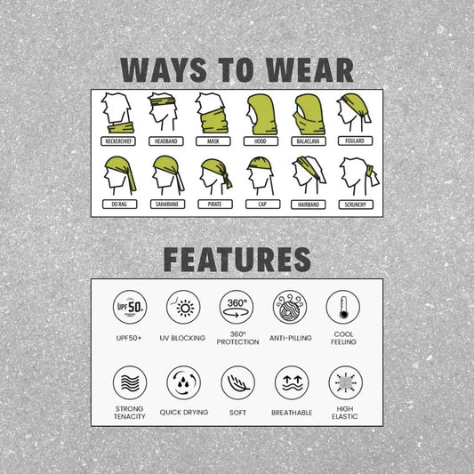 Reflective Neck Gaiter | UPF50+ Protection
