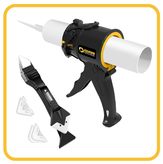 SILIGUN™ Classic Compact 4" Caulking Gun - Scarper Kit