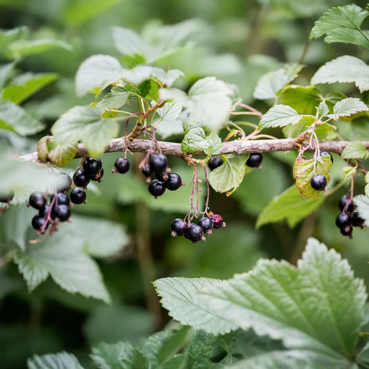 Black Currant Cuttings - 12 Live 10" Stems, Ribes nigrum, Fruit Bush Propagation