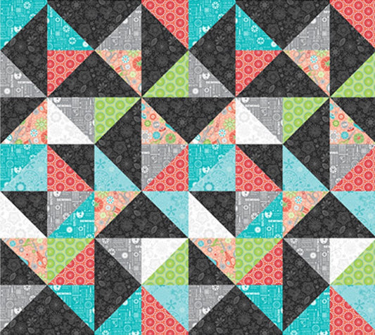 Benartex Sewing Room 2 Triangles Multicolor Novelty 100% Cotton Fabric - Seasonal Fabrics - Little Red General Store