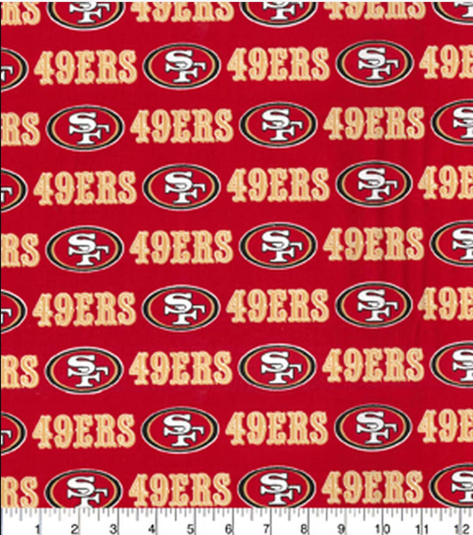 NFL Cotton by Fabric Traditions 100% Cotton Price Per Yard - Seasonal Fabrics - Little Red General Store