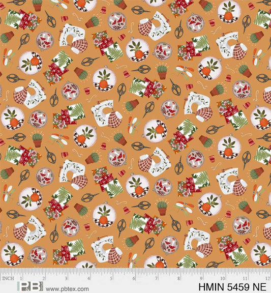 P&B Textiles Harvest Minis Sewing Tools Neutral Thanksgiving - Seasonal Fabrics - Little Red General Store