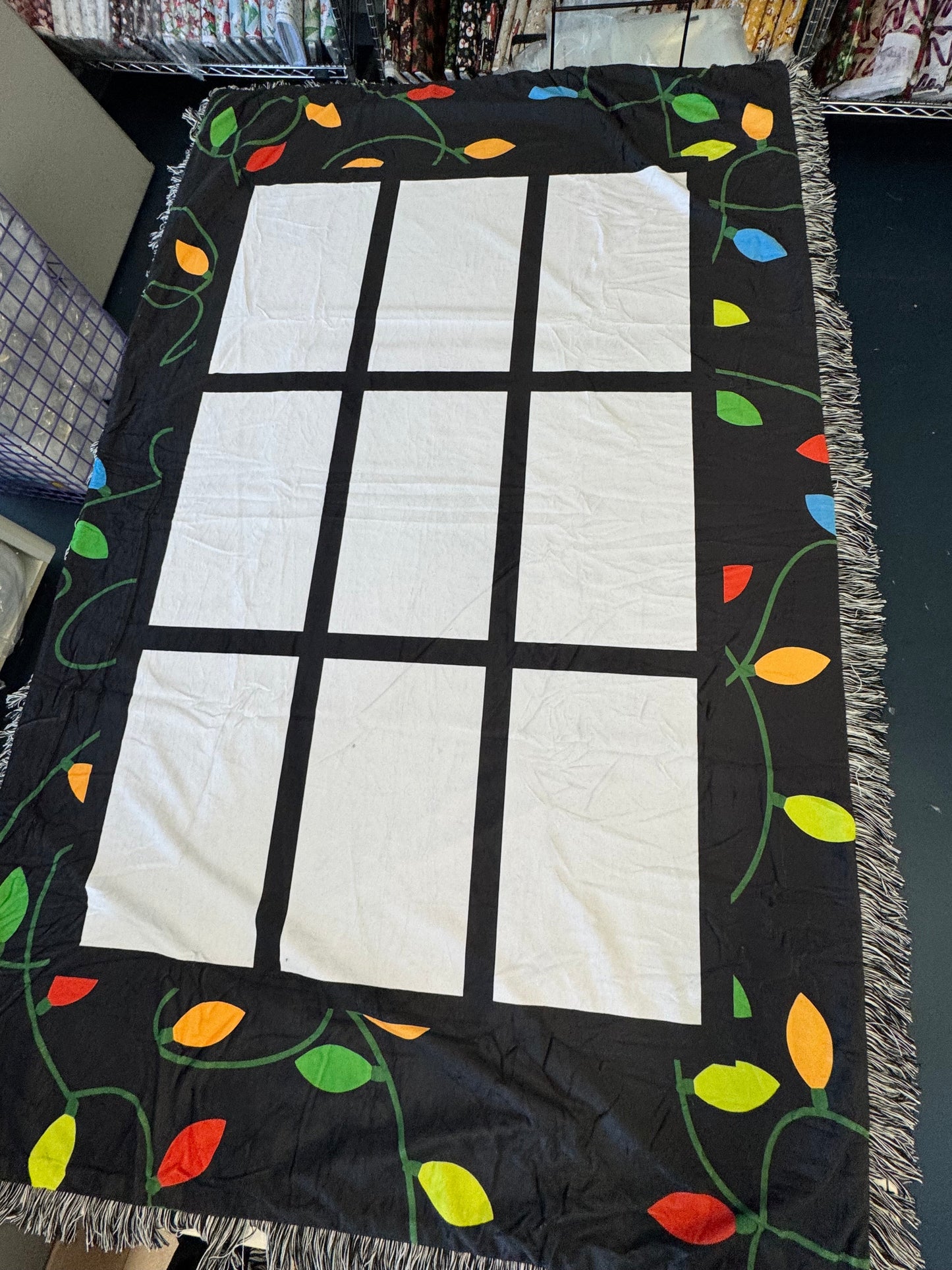 Sublimation Blanks Blanket Christmas Thanksgiving Halloween Designs - Seasonal Fabrics - Little Red General Store