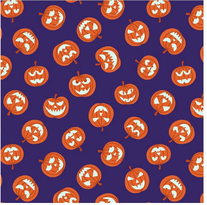 Halloween Glow in the Dark Fabrics by Lewis & Irene 100% Cotton - Seasonal Fabrics - Little Red General Store