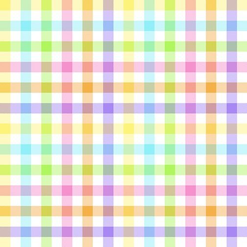Fabric Traditions Easter Pastel Plaid Glitter 100% Cotton By the yard - Seasonal Fabrics - Little Red General Store