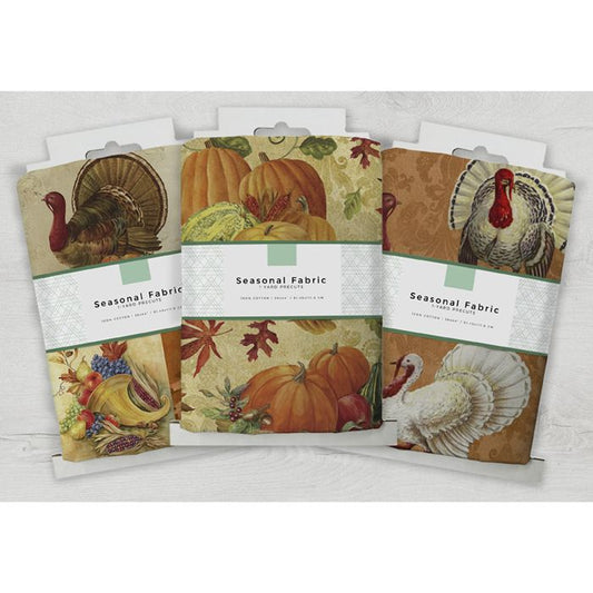 David Textiles Harvest Thanksgiving 100% Cotton Precut Fabric Bundles - Seasonal Fabrics - Little Red General Store