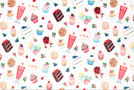 58 x 36 MINKY Sweet Tooth Digital Cuddle® Multi Shannon Fabrics All Over Prints - Seasonal Fabrics - Little Red General Store