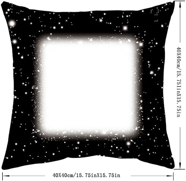 Sublimation Blanks Pillowcase 16 x 16 - Seasonal Fabrics - Little Red General Store
