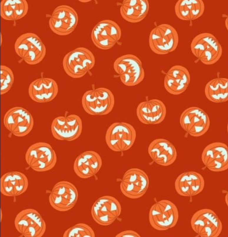 Halloween Glow in the Dark Fabrics by Lewis & Irene 100% Cotton - Seasonal Fabrics - Little Red General Store