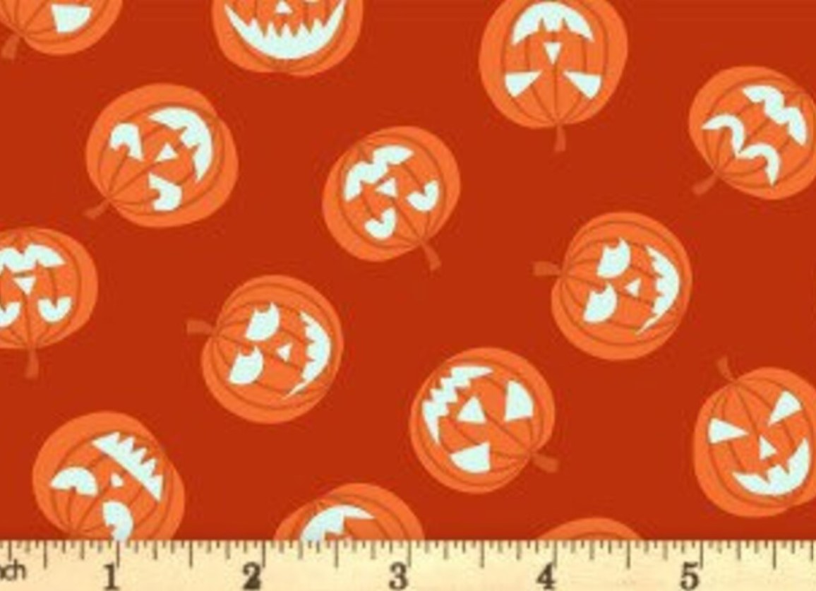 Halloween Glow in the Dark Fabrics by Lewis & Irene 100% Cotton - Seasonal Fabrics - Little Red General Store