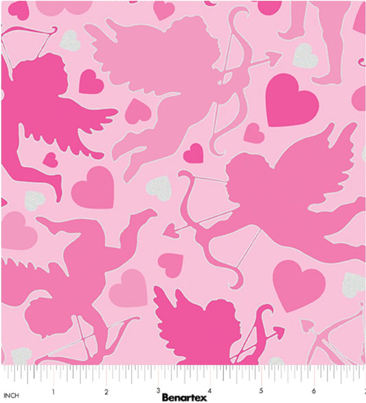 Benartex Hugs and Kisses Collection Price Per Yard 100% Cotton Valentine - Seasonal Fabrics - Little Red General Store