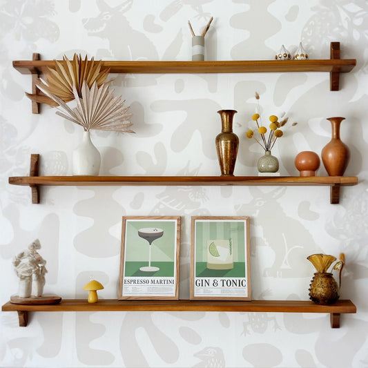 Abstract Animales Wallpaper, white & neutral