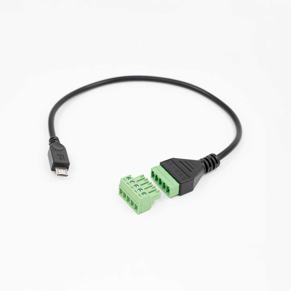 Micro USB to 5 Terminal Add（Shelly Pill)