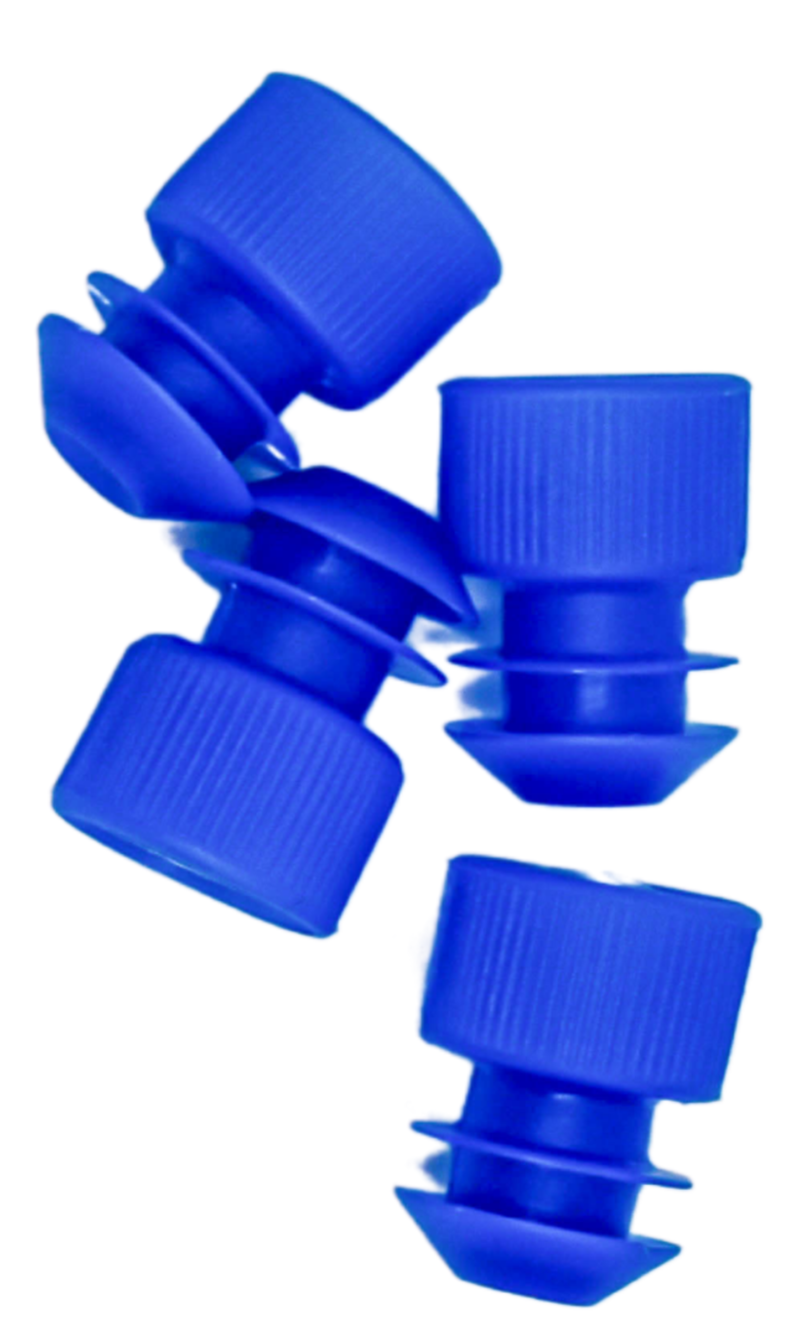 12mm Test Tube Plug Blue Caps Universal Fit
