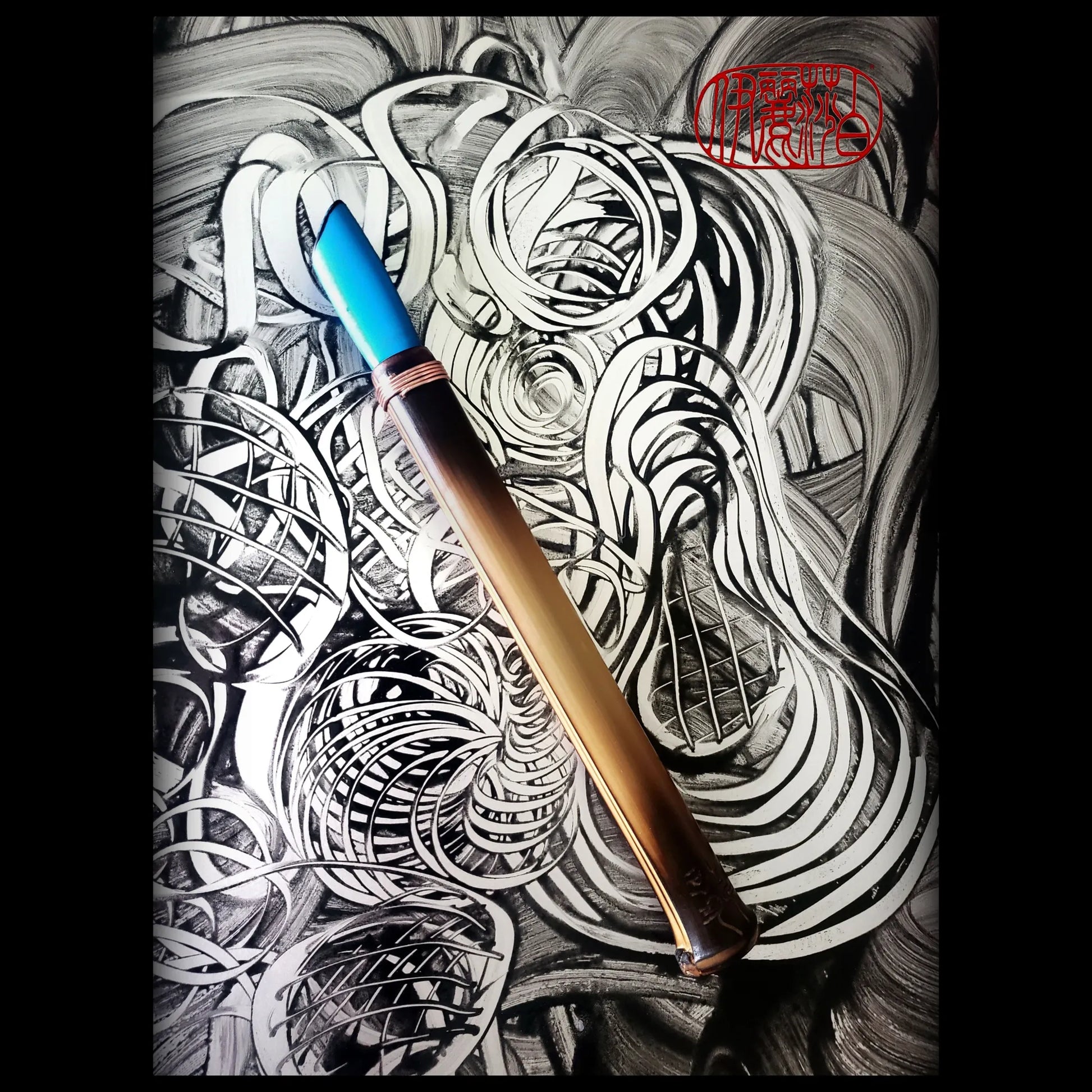 Silicone Drawing Tool - Rounded Slant