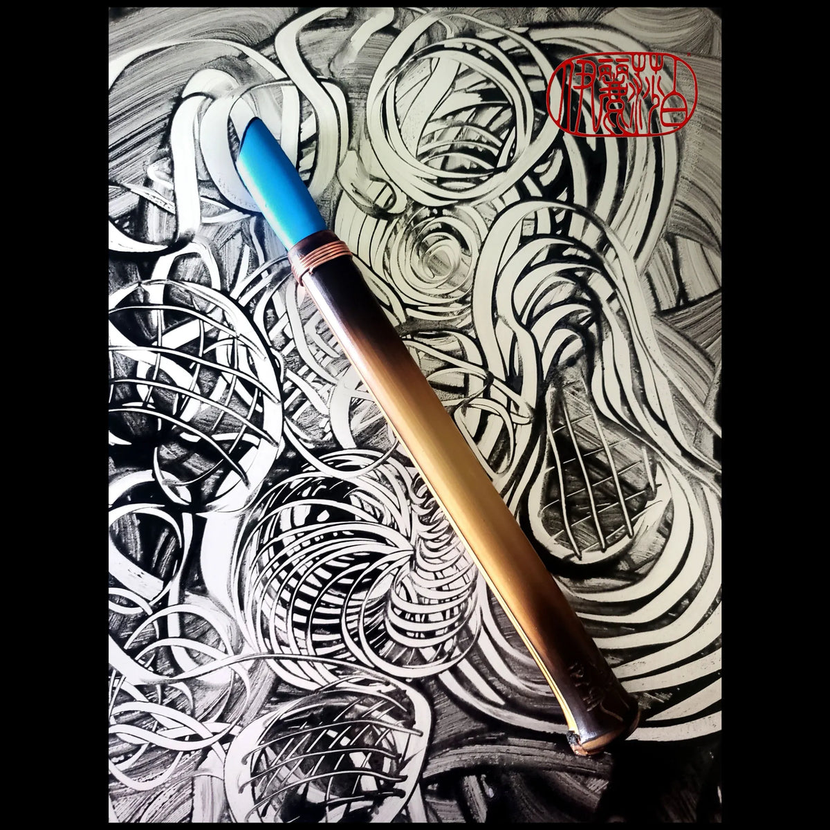 Silicone Drawing Tool - Rounded Slant