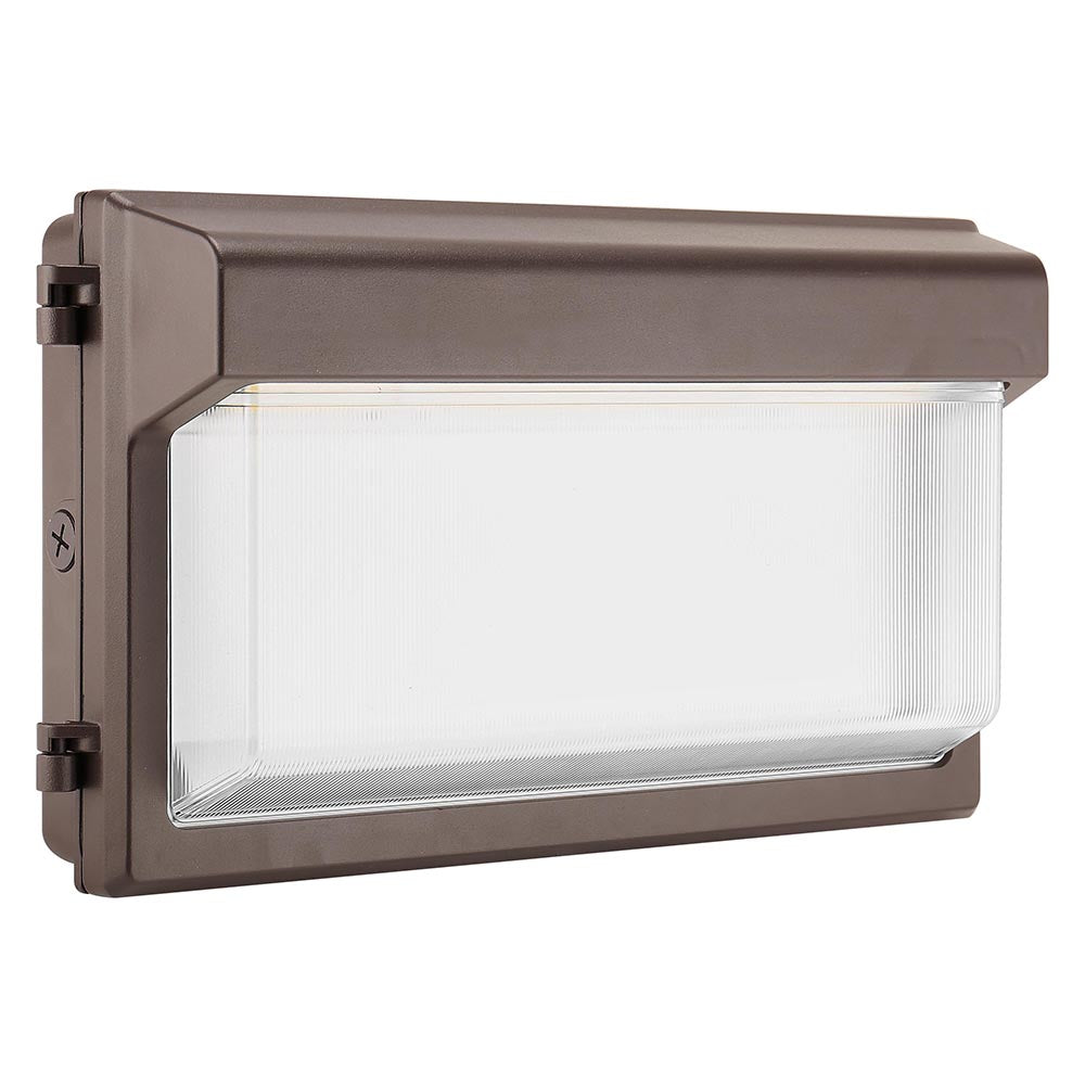 Slim LED Wall Pack Light with Built-in Photocell 30-120W Watt Tunable 3000K/4000K/5000K Color 120-277V