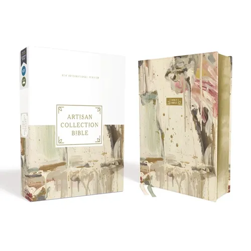 Niv, Artisan Collection Bible, Leathersoft, Multi-Color/Cream, Red Letter, Comfort Print