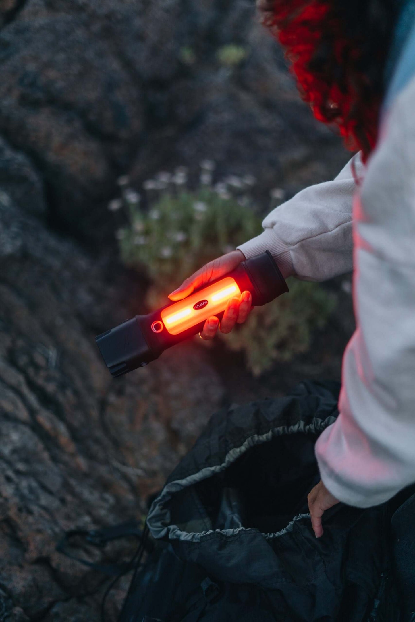 Panther Vision FLATEYE™ Rechargeable FRL - 2100 Lantern Flashlight - 2175 Lumens - Solar Power Lifestyle - Little Red General Store